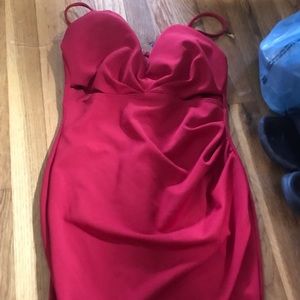 Brand new fashion Nova red mini dress